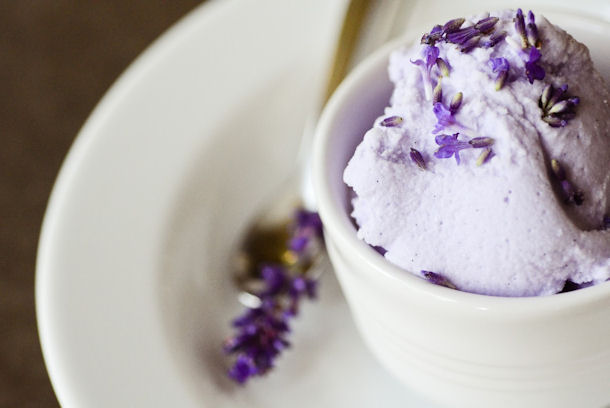 Cooking with Lavender – Lavender Ice Cream