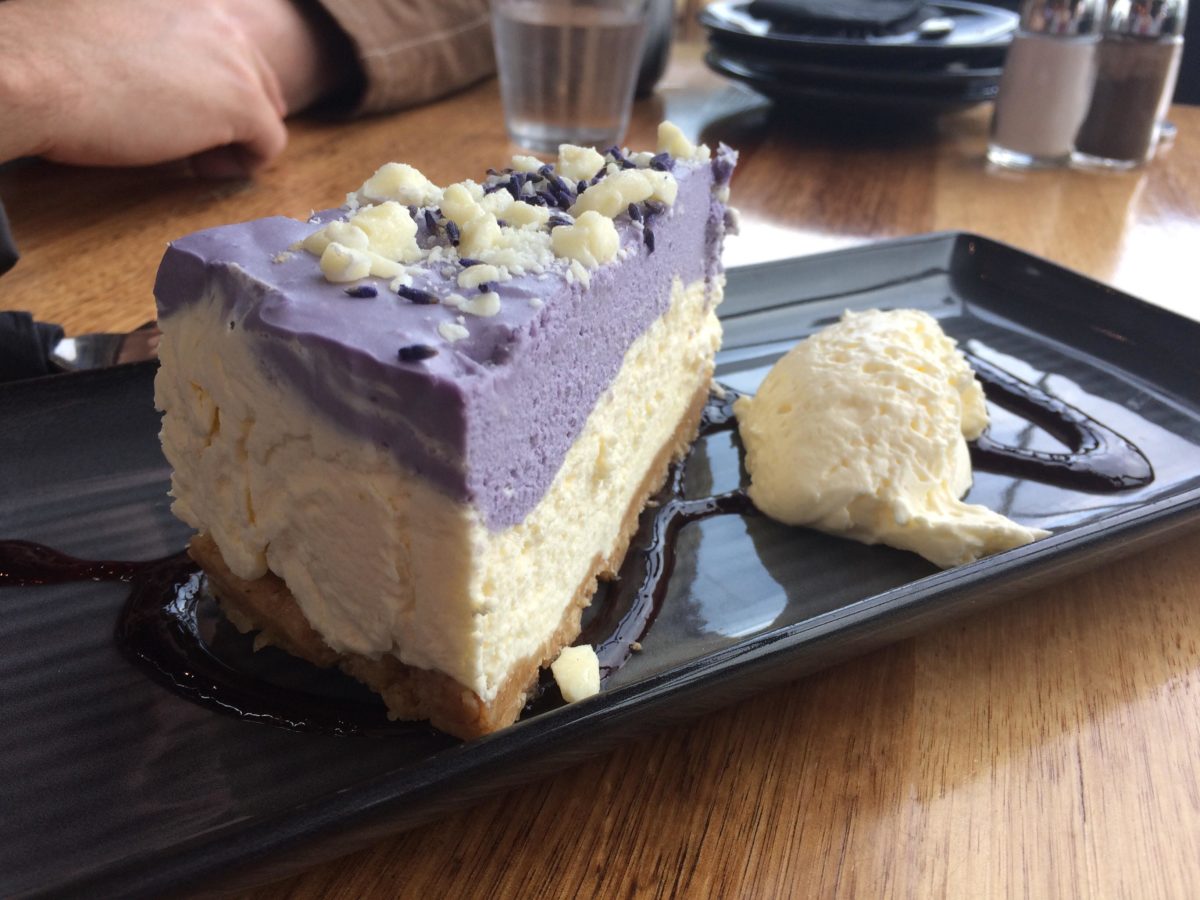 Cooking with Lavender – Lavender Yoghurt Cheesecake