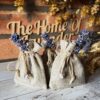 3 Made with Love Natural Hessian Gift Bags filled with Lavender